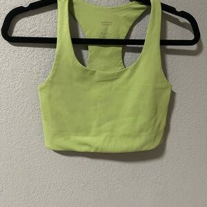 Girlfriend Collective Bright Green Racerback Tank
